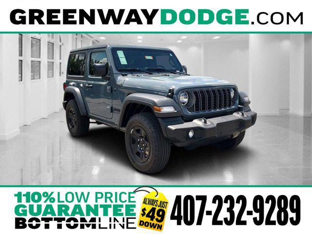 new 2025 Jeep Wrangler car, priced at $34,414