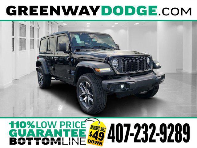 new 2025 Jeep Wrangler 4xe car, priced at $50,743