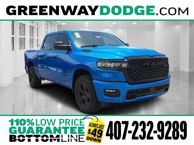 new 2025 Ram 1500 car, priced at $44,686