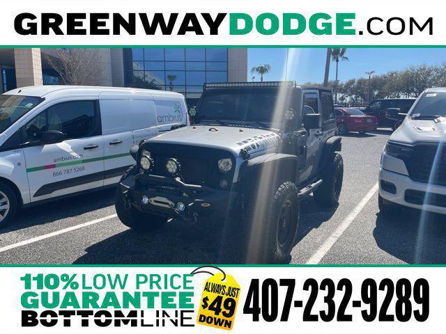 used 2017 Jeep Wrangler car, priced at $18,907