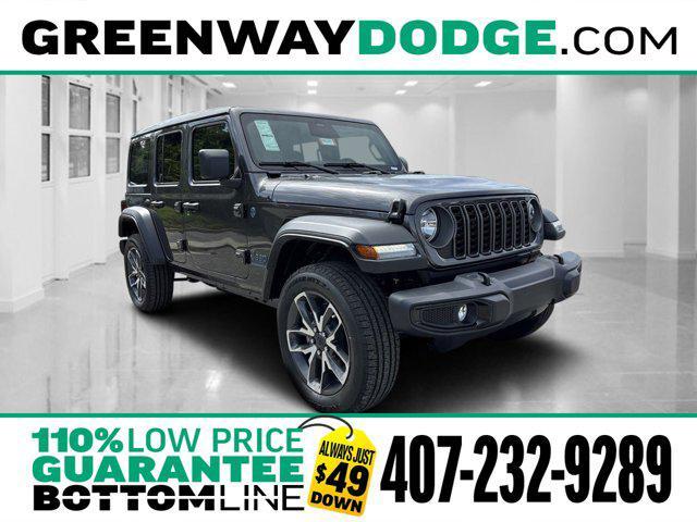 new 2025 Jeep Wrangler 4xe car, priced at $50,743