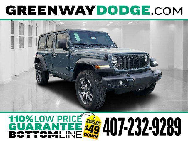 new 2025 Jeep Wrangler 4xe car, priced at $47,093