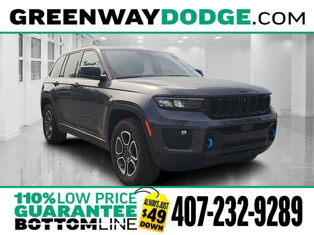 used 2023 Jeep Grand Cherokee 4xe car, priced at $31,727
