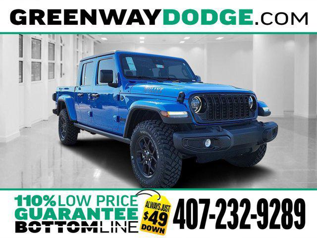 new 2024 Jeep Gladiator car, priced at $44,439