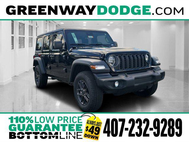 new 2025 Jeep Wrangler car, priced at $42,208
