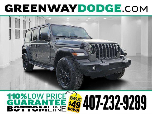 used 2021 Jeep Wrangler Unlimited car, priced at $32,639