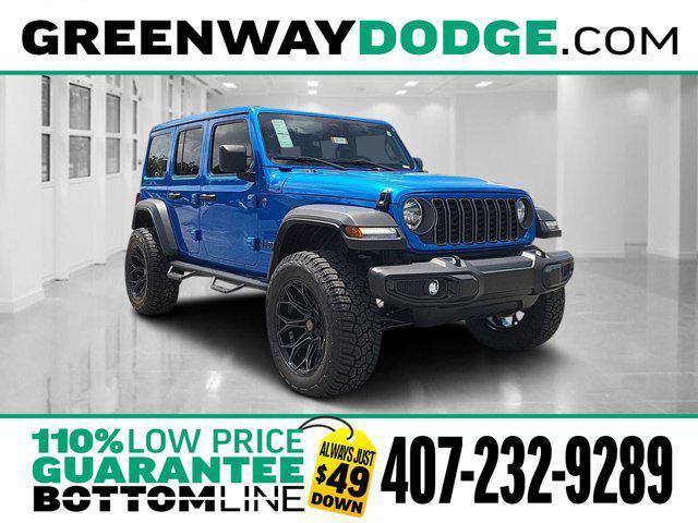 new 2025 Jeep Wrangler 4xe car, priced at $58,586