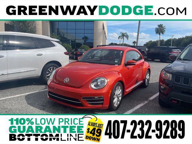 used 2017 Volkswagen Beetle car, priced at $16,872