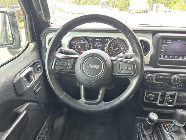 used 2021 Jeep Wrangler Unlimited car, priced at $29,573