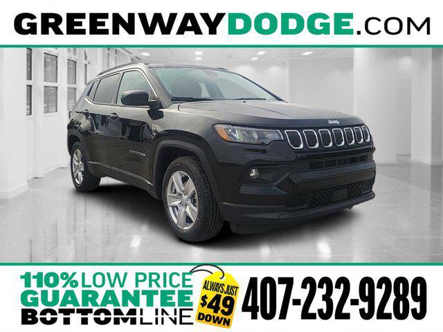 used 2022 Jeep Compass car, priced at $18,575