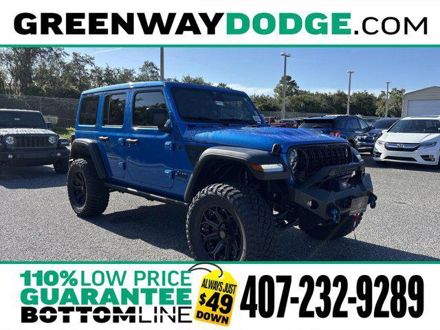 new 2025 Jeep Wrangler car, priced at $50,393