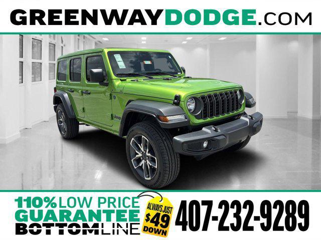 new 2025 Jeep Wrangler 4xe car, priced at $49,007