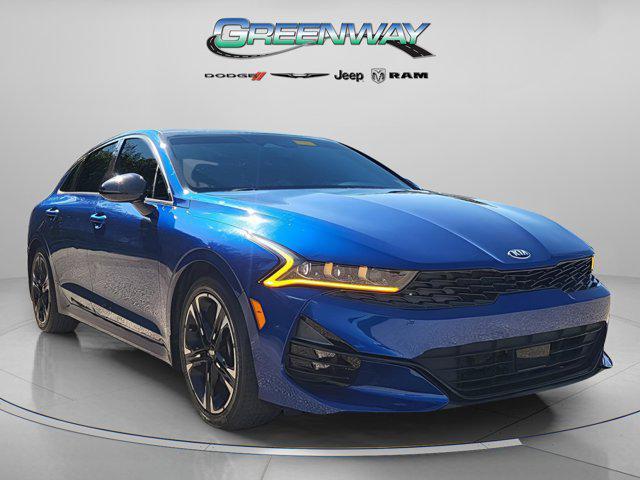 used 2021 Kia K5 car, priced at $17,820