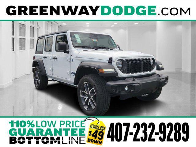 new 2025 Jeep Wrangler 4xe car, priced at $39,655