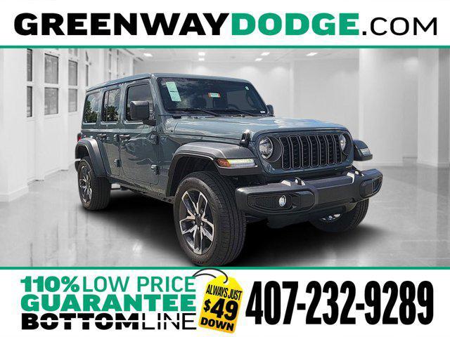 new 2025 Jeep Wrangler 4xe car, priced at $49,007
