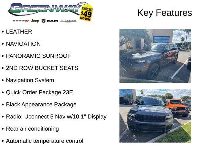 used 2023 Jeep Grand Cherokee L car, priced at $29,807
