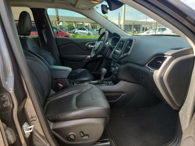 used 2021 Jeep Cherokee car, priced at $17,449