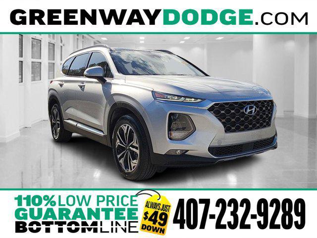 used 2019 Hyundai Santa Fe car, priced at $21,456