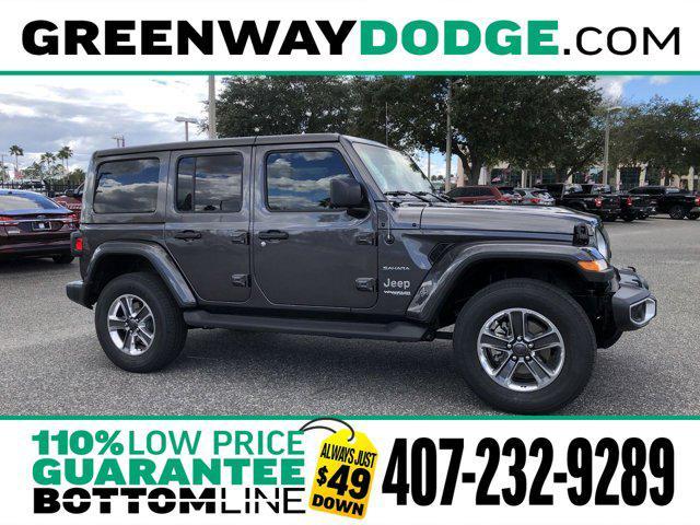 used 2021 Jeep Wrangler Unlimited car, priced at $37,753