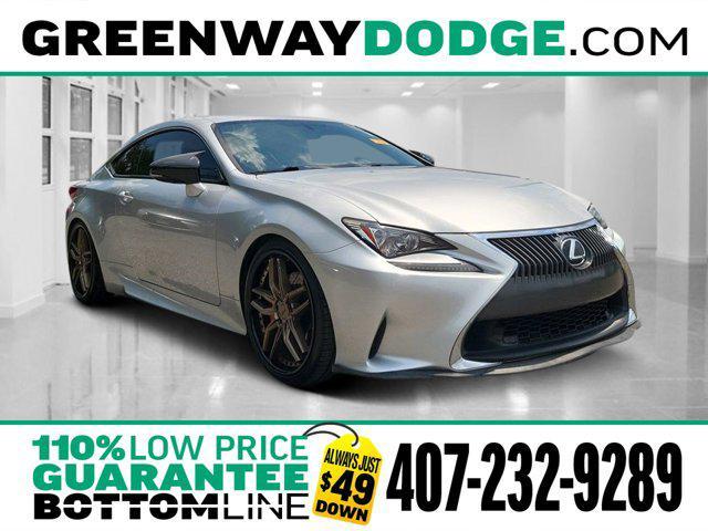 used 2015 Lexus RC 350 car, priced at $22,900