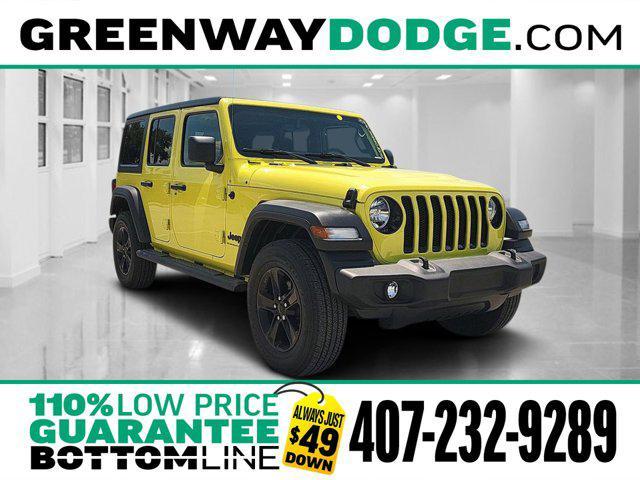 used 2023 Jeep Wrangler car, priced at $32,955