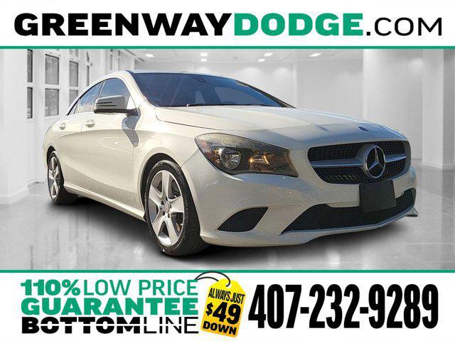 used 2015 Mercedes-Benz CLA-Class car, priced at $7,571