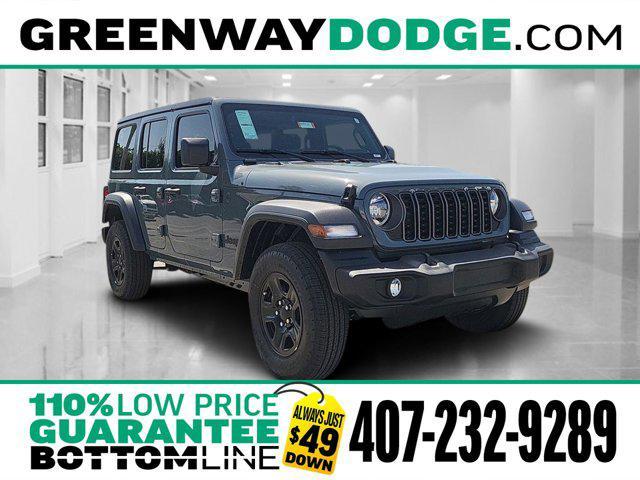 new 2025 Jeep Wrangler car, priced at $39,192