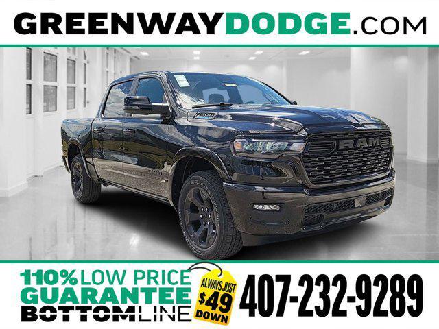 new 2025 Ram 1500 car, priced at $46,067