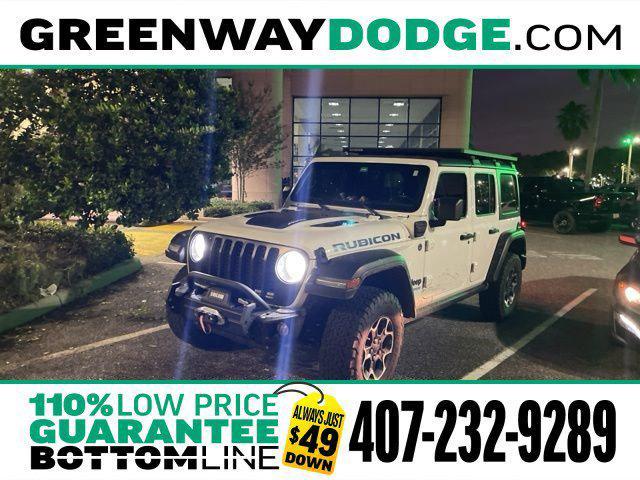 used 2022 Jeep Wrangler Unlimited car, priced at $38,998