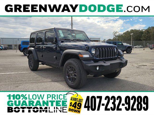 new 2025 Jeep Wrangler car, priced at $42,882