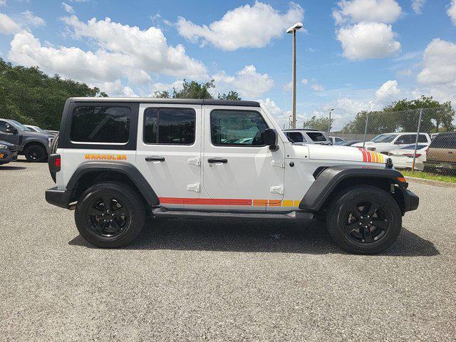 used 2021 Jeep Wrangler Unlimited car, priced at $29,944