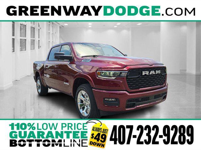 new 2025 Ram 1500 car, priced at $47,784