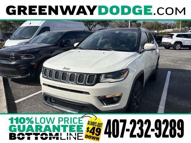 used 2018 Jeep Compass car, priced at $16,473