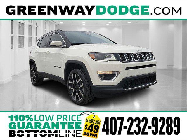 used 2018 Jeep Compass car, priced at $15,435