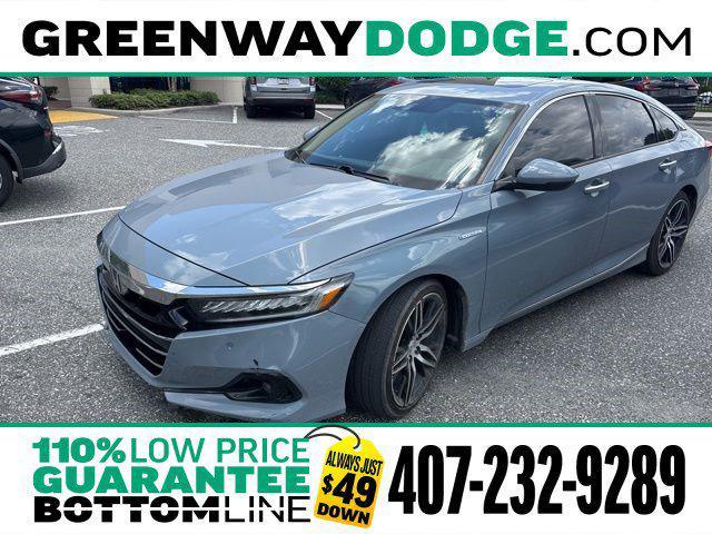 used 2021 Honda Accord Hybrid car, priced at $20,873