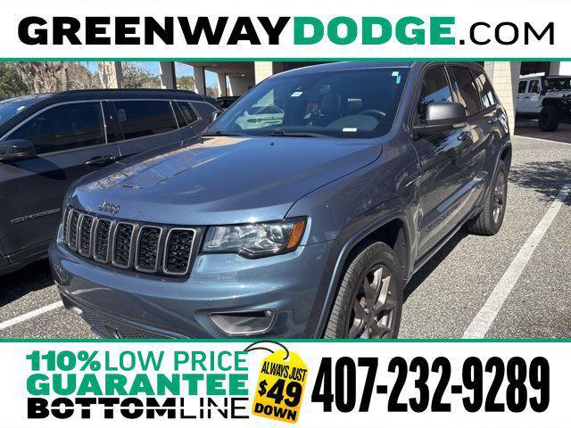 used 2021 Jeep Grand Cherokee car, priced at $26,532