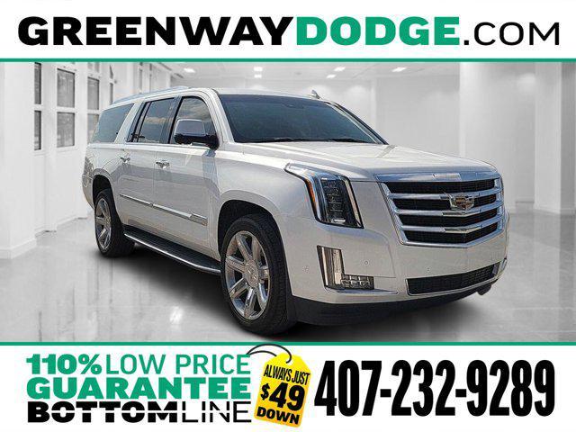 used 2018 Cadillac Escalade ESV car, priced at $31,383