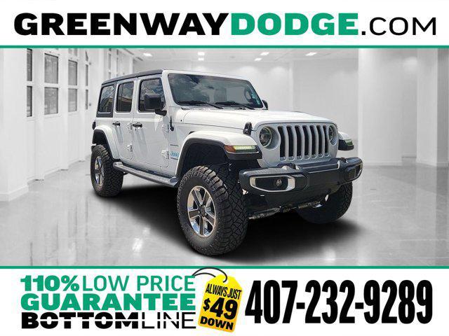 used 2018 Jeep Wrangler Unlimited car, priced at $26,351