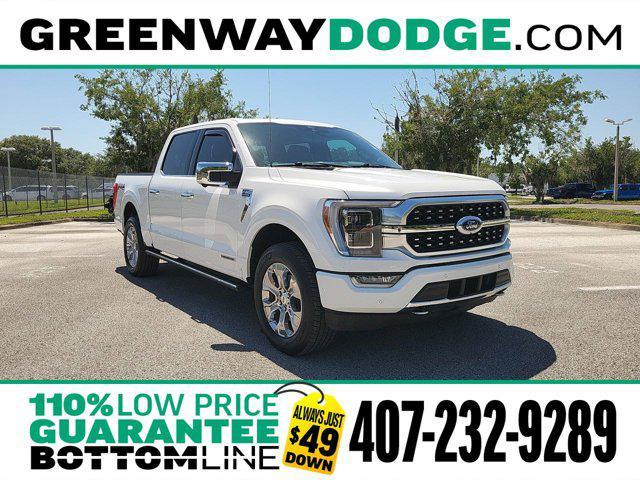 used 2021 Ford F-150 car, priced at $43,541