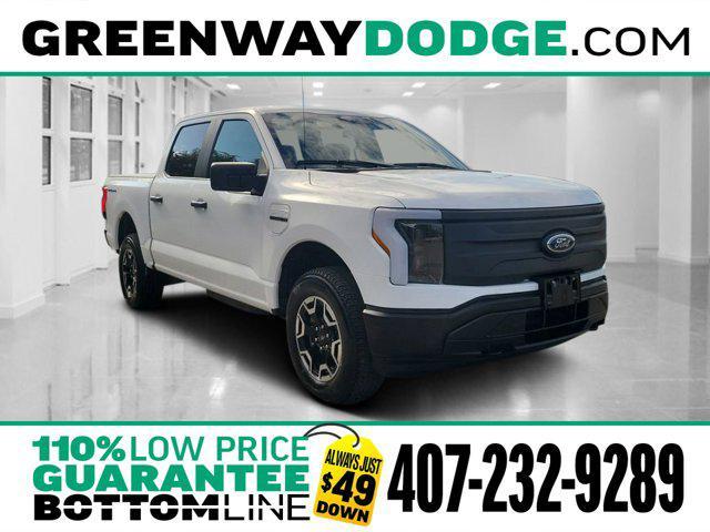 used 2023 Ford F-150 Lightning car, priced at $36,450