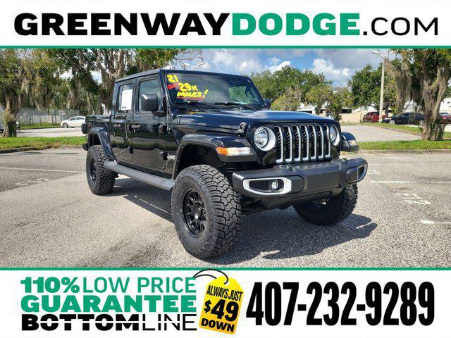 used 2021 Jeep Gladiator car, priced at $32,985