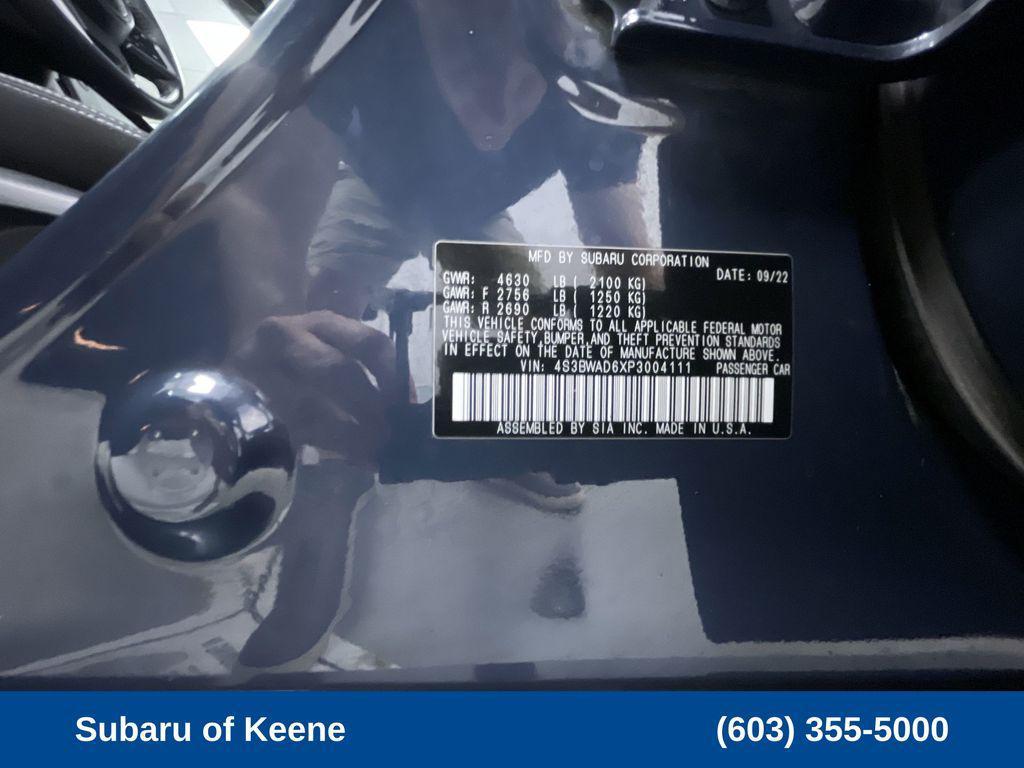 used 2023 Subaru Legacy car, priced at $25,600