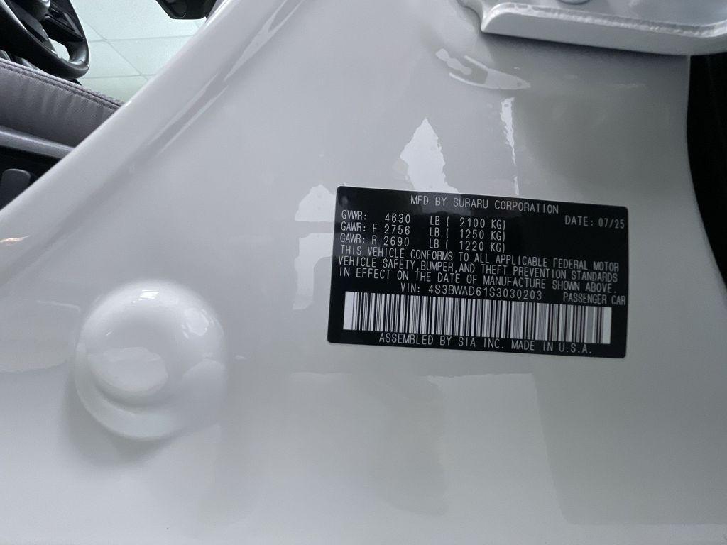 new 2025 Subaru Legacy car, priced at $30,222