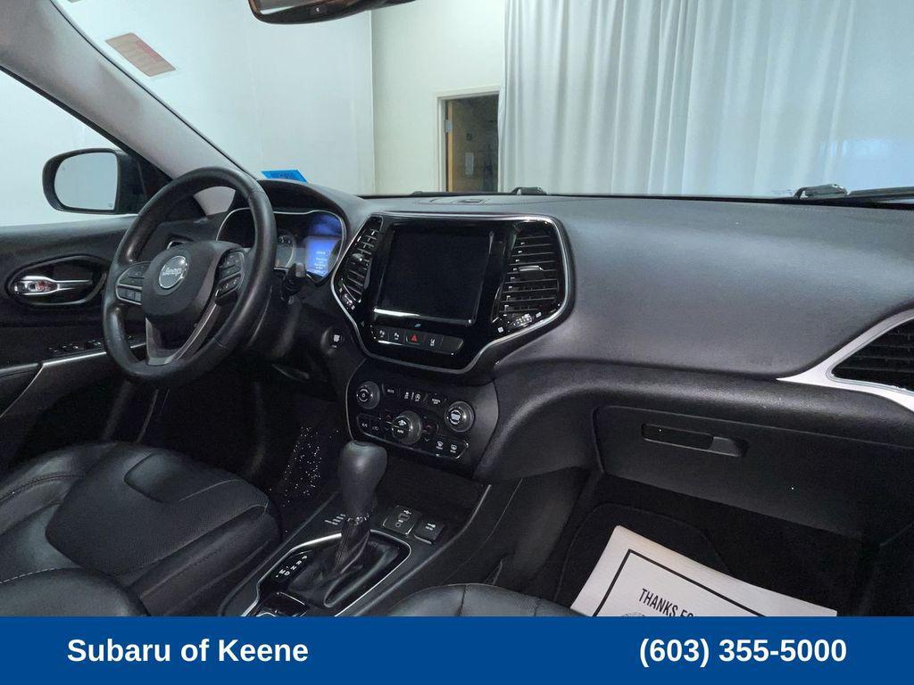 used 2021 Jeep Cherokee car, priced at $17,936