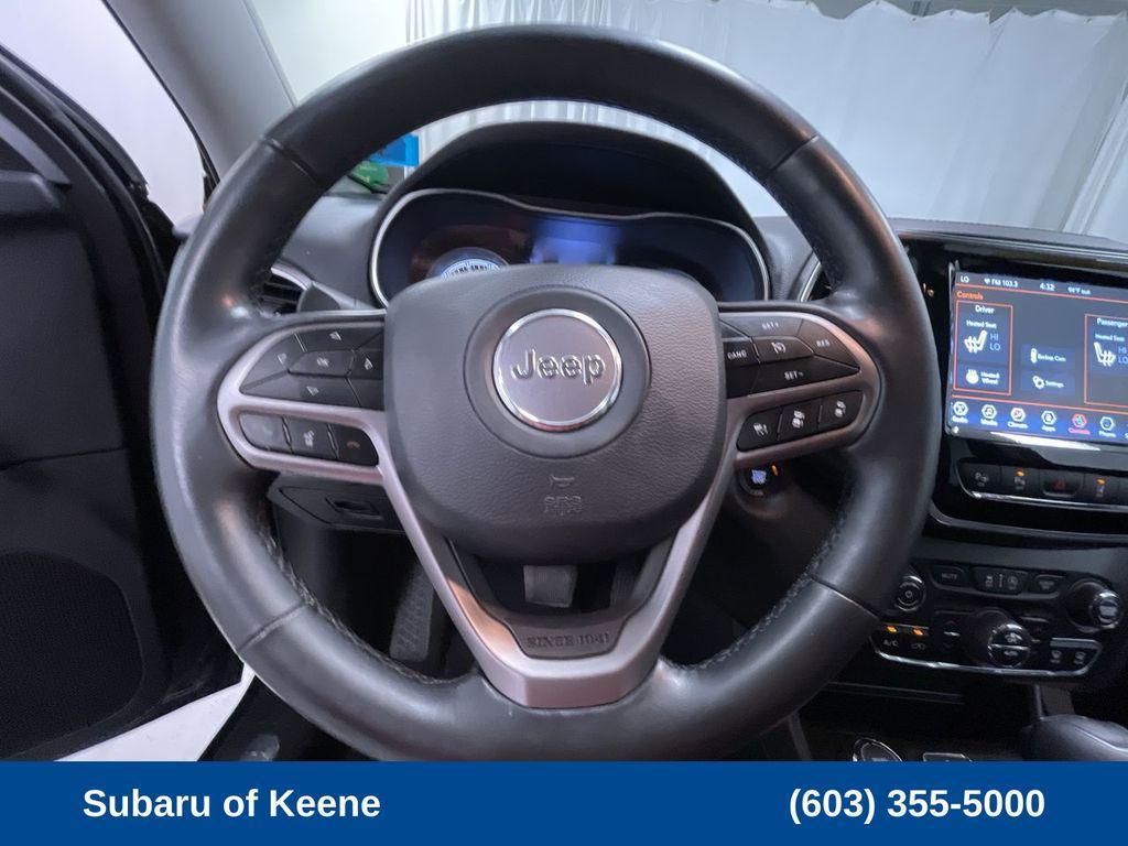 used 2021 Jeep Cherokee car, priced at $17,936