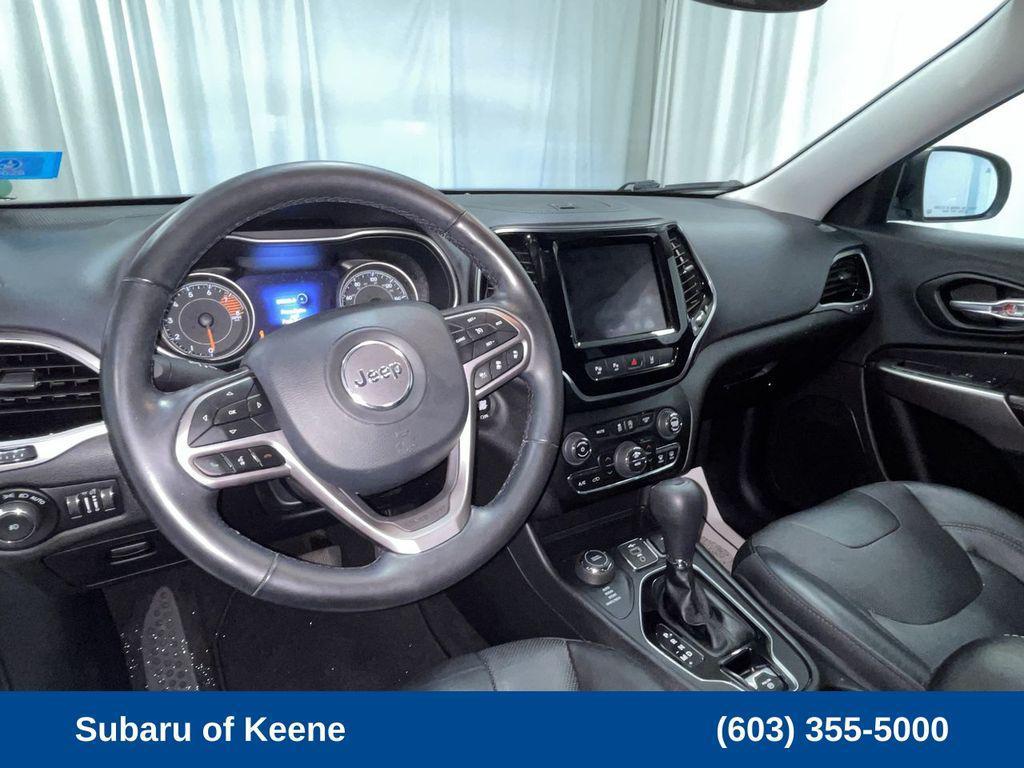 used 2021 Jeep Cherokee car, priced at $17,936