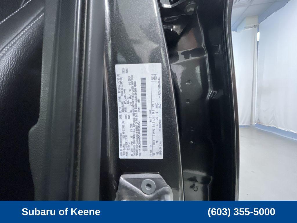 used 2018 Ford Escape car, priced at $11,995