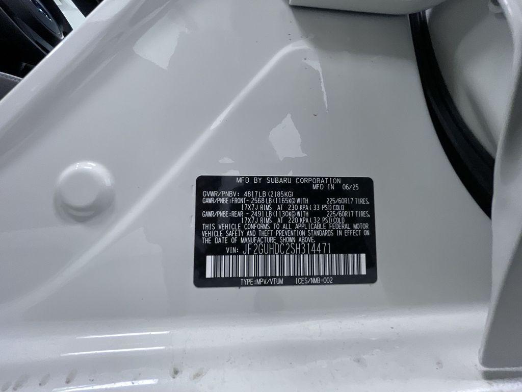 new 2025 Subaru Crosstrek car, priced at $30,448