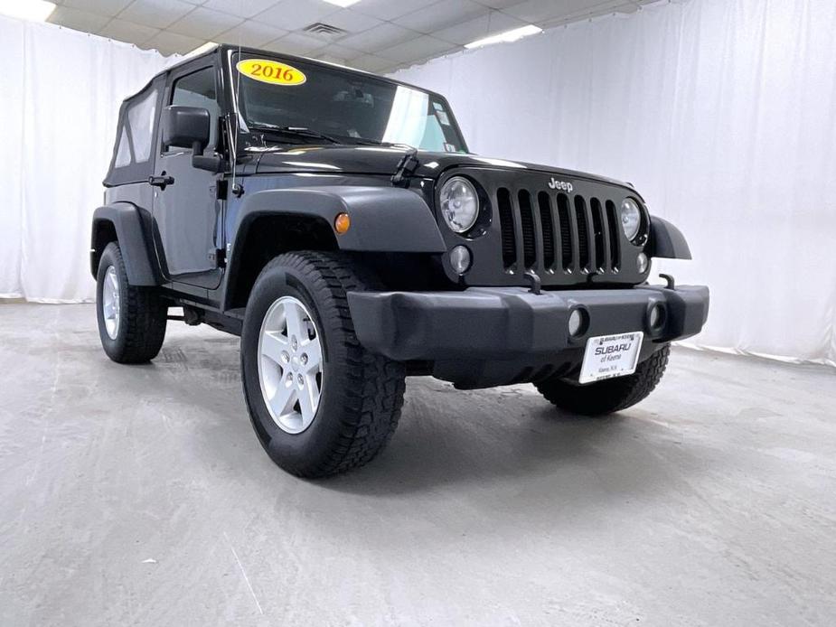 used 2016 Jeep Wrangler car, priced at $20,656
