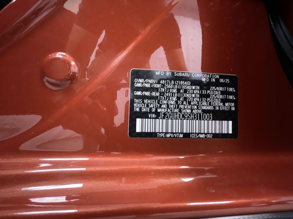 new 2025 Subaru Crosstrek car, priced at $30,435